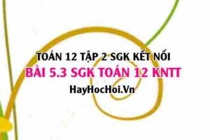 Bài 5.3 SGK Toán 12 tập 2 Kết nối tri thức: Viết phương trình mặt phẳng vuông góc với hai mặt phẳng cho trước